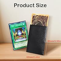 Vista 2 de 1000 fundas para tarjetas Magic The Gathering, FOTEEMO Yugi-oh, fundas para tarjetas pequeñas japonesas, fundas protectoras de tarjetas que protegen