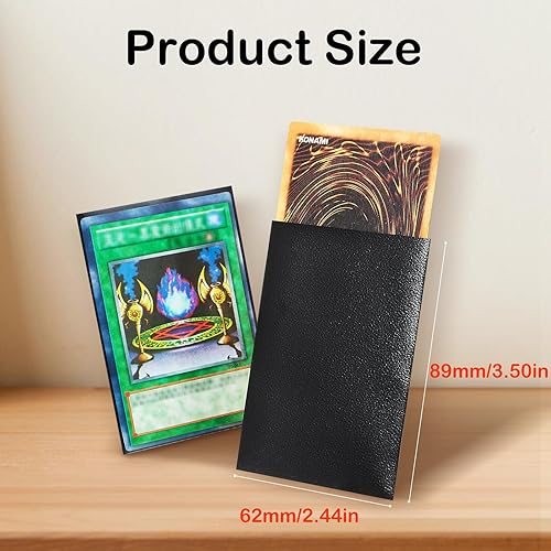 Miniatura 2 de Fundas para tarjetas de intercambio de 1000 unidades, fundas para tarjetas pequeñas japonesas, fundas protectoras de tarjetas pequeñas japonesas que