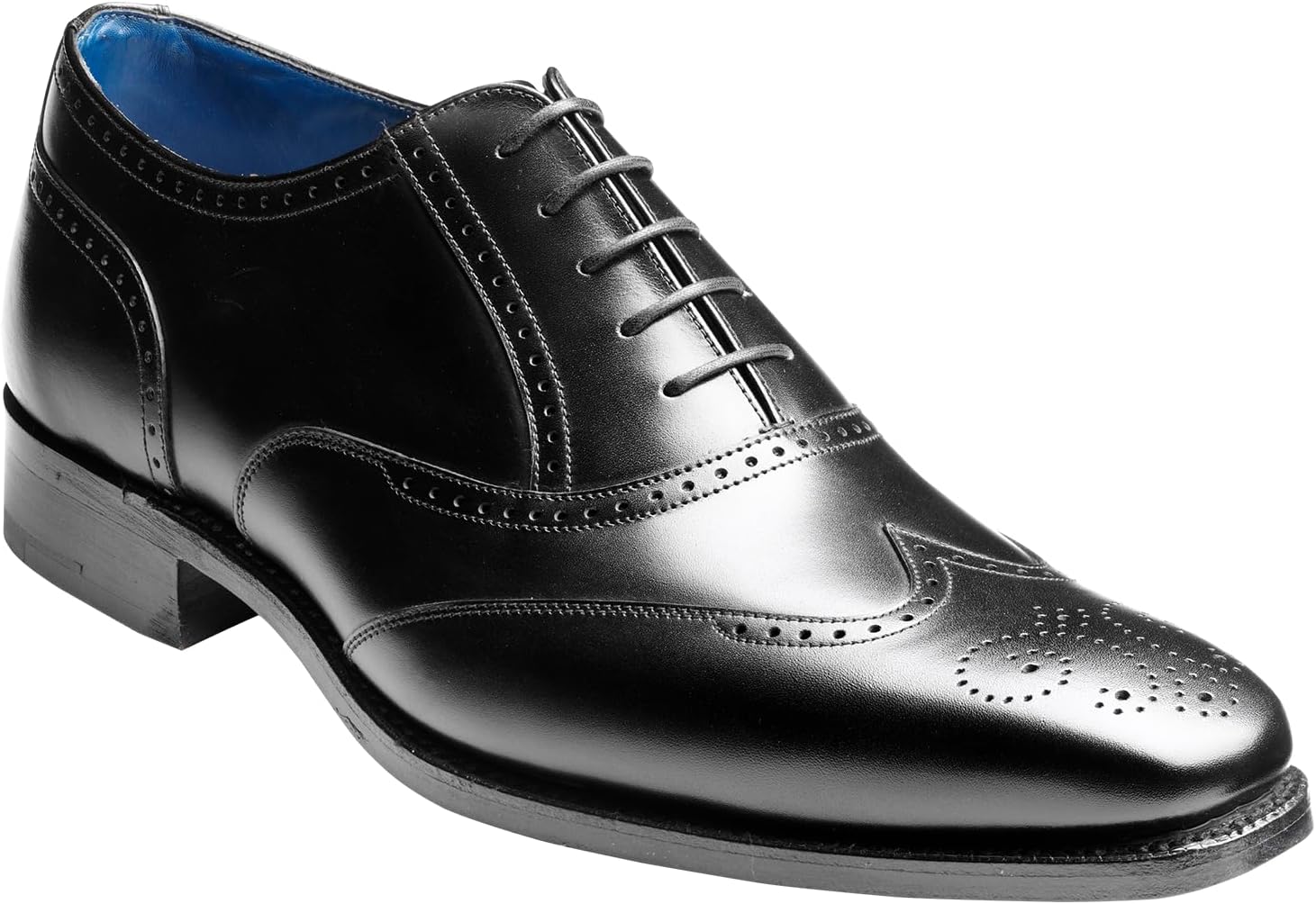 BARKER Johnny Men's Handmade Leather Brogue Oxford Shoes – Goodyear Welted, Full Leather Sole & Lining, Premium Formal Dress Shoes for Business & Weddings
