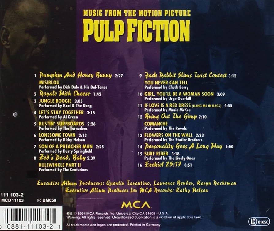 その他 Pulp Fiction [CD] Pulp Fiction Soundtrack CD Unboxing - YouTube