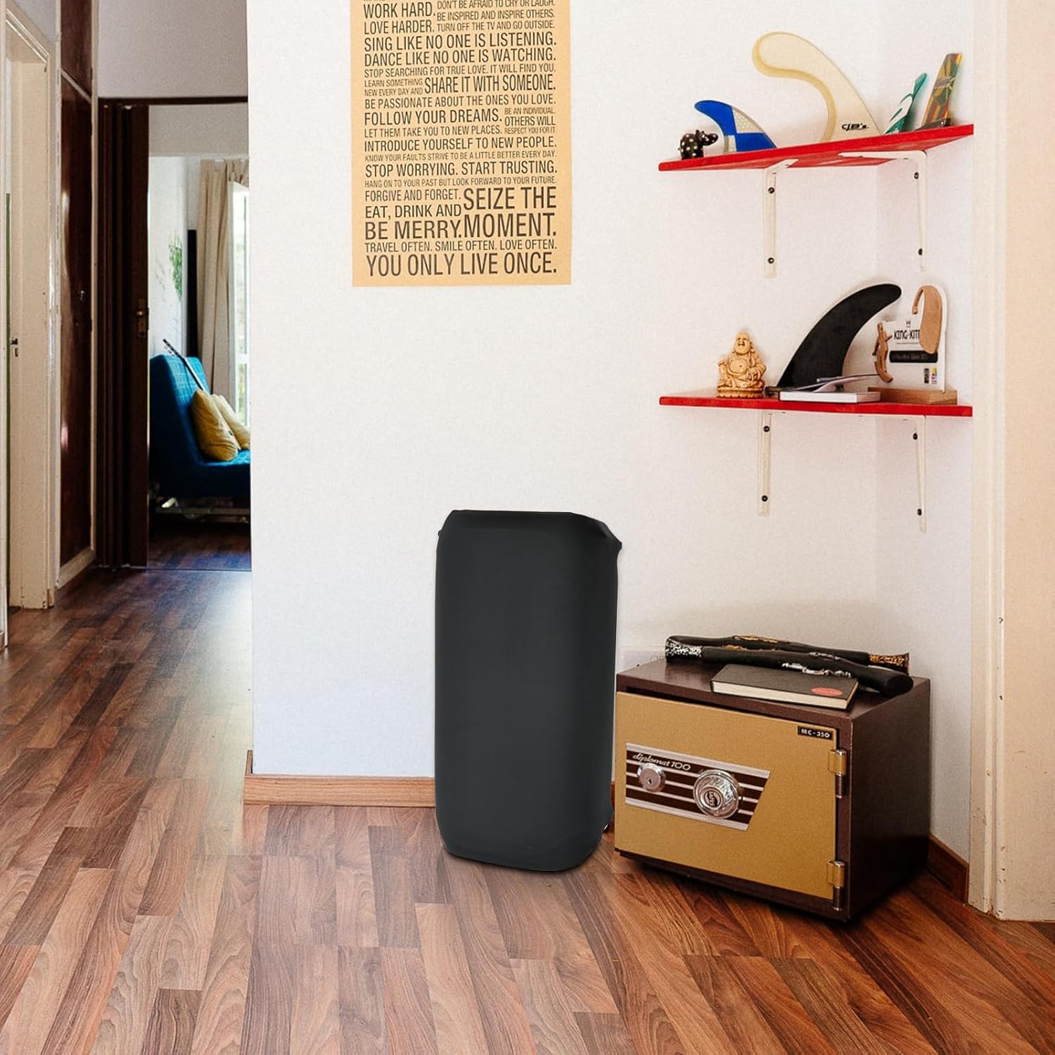 TXEsign Dust Cover Case for JBL PartyBox 110/JBL PartyBox Club 120 - Portable Party Speaker, Protective Cover w Elastic Band Protective Dust Case for JBL Speaker - Image 4