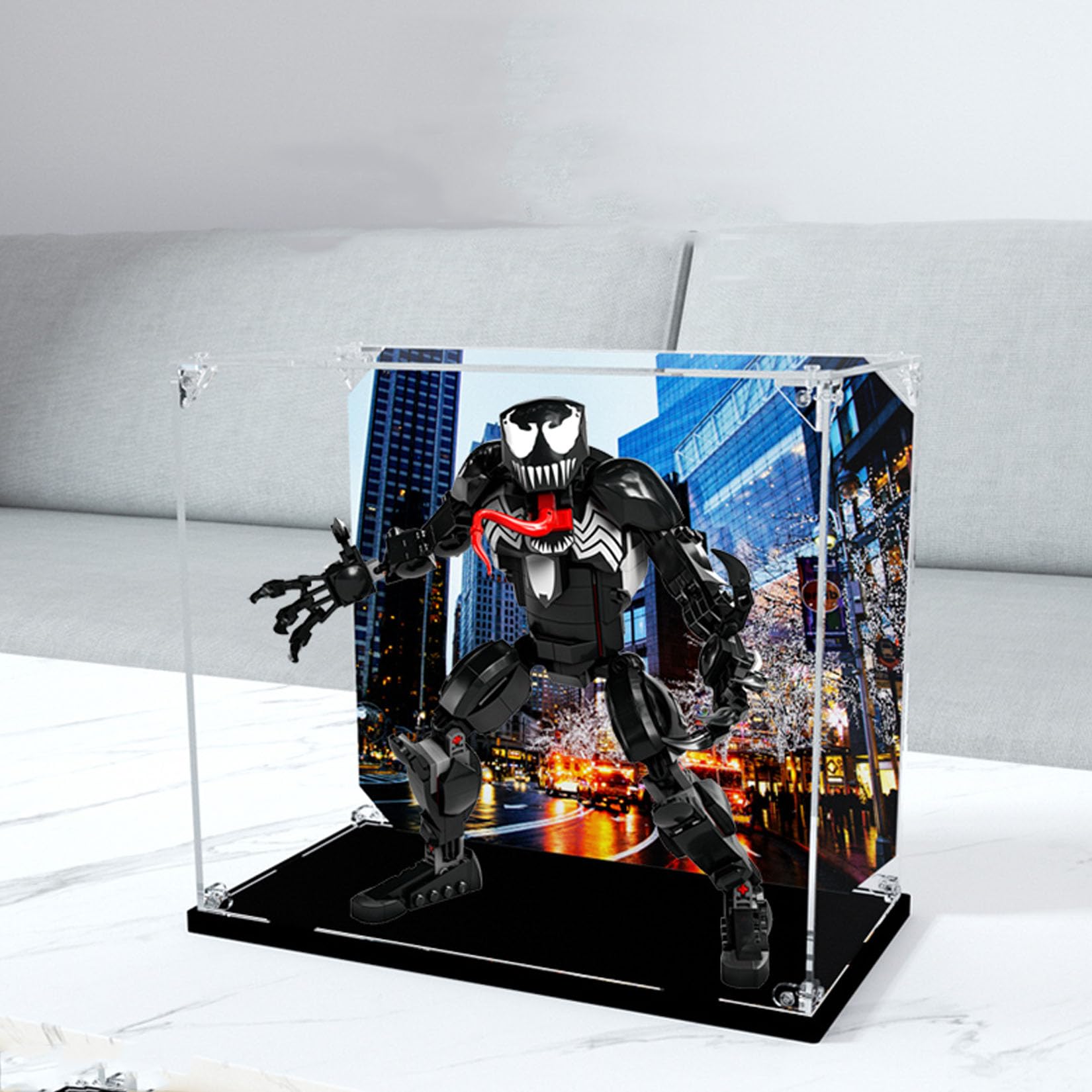 Amazon.com: Acrylic Display Case for Lego Marvel Venom Figure