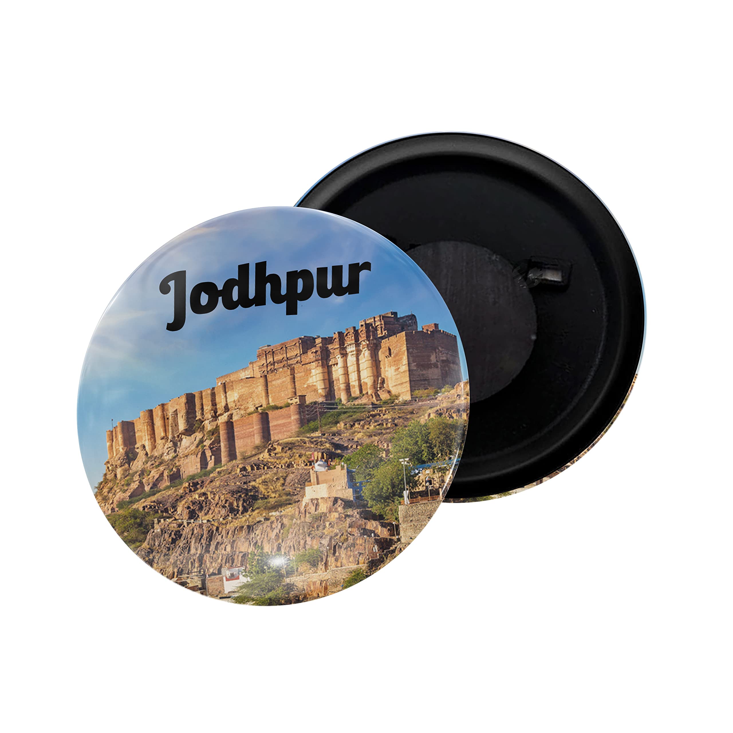 dhcrafts Fridge Magnet Multicolor Jodhpur Rajasthan Glossy Finish Design Pack of 1 (58mm) (B0BT1YQVPN) Amazon Price History, Amazon Price Tracker