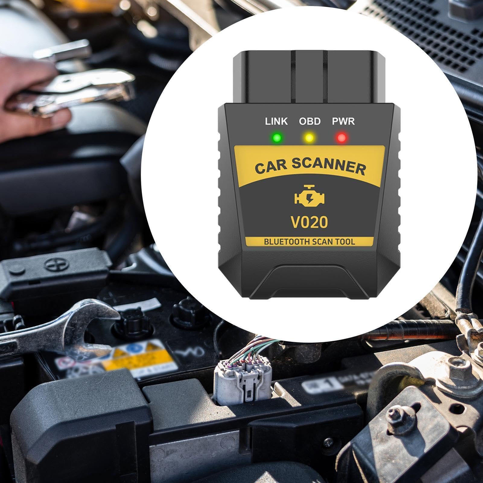 Strumento di Test per Batterie Automobilistiche Digitali per Automobili | Controllore Batteria E Alternatore Per Autovetture Attrezzature Veicoli SUV Camion RV Viaggio E Autista