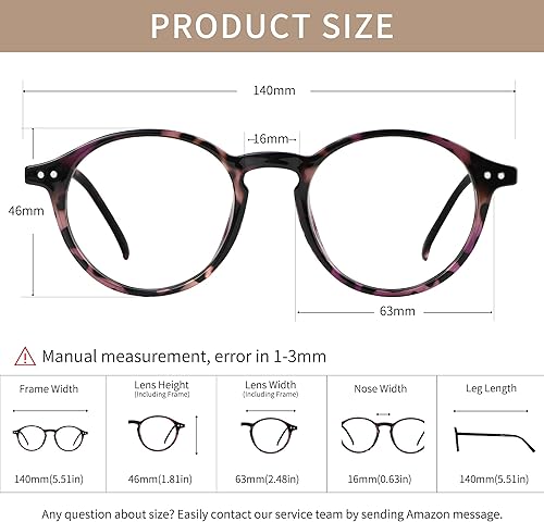 Miniatura 9 de Gafas de bloqueo de luz azul para mujeres y hombres, para computadorajuegosTVteléfonos para ayudarte a dormir mejor AB3303