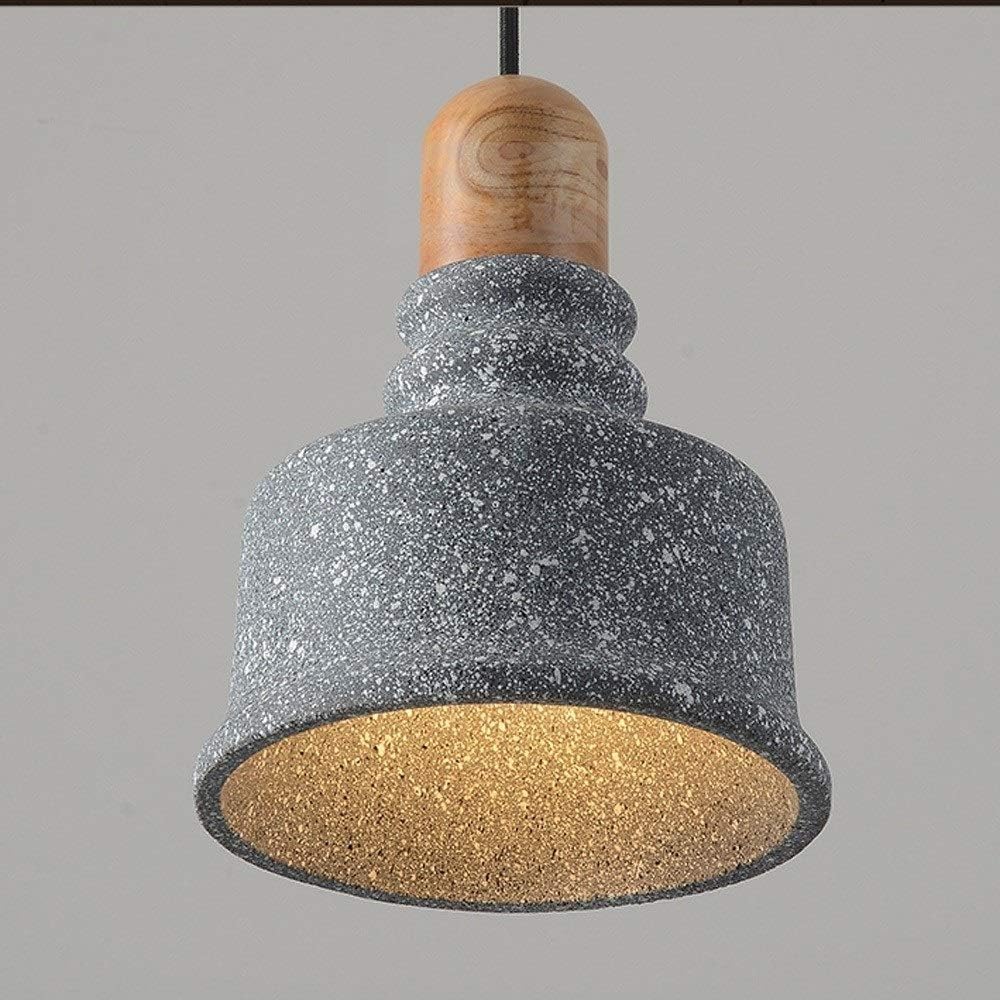 Personalidad Retro RETRIMA CONTRETE DE Cemento DE CONTRETO Industrial, suspensión de decoración Boutique Luz de Techo Colgante, Creative Restaurant Cafe Study Aisle Decorativo E27 Base Candelier