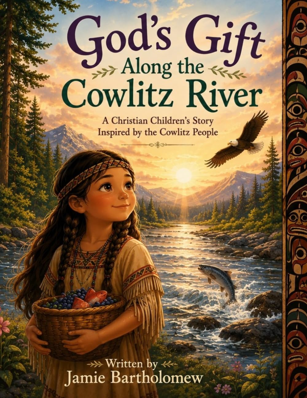 God's Gift Along the Cowlitz River: A Christian Children's Story Inspired by the Cowlitz People