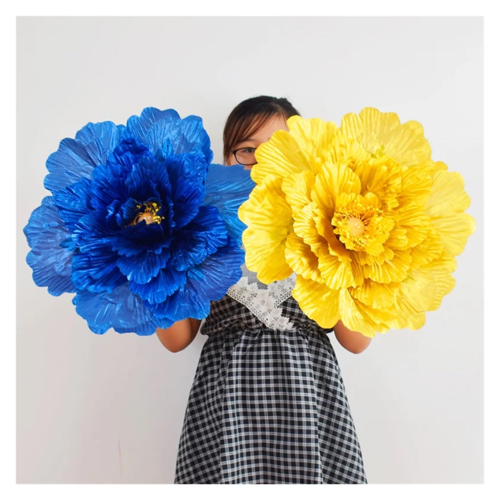 Parapluie de danse pivoine pour enfants, performance sur scène, adulte, danse, spectacle, jeux de fleurs, accessoires d'entrée