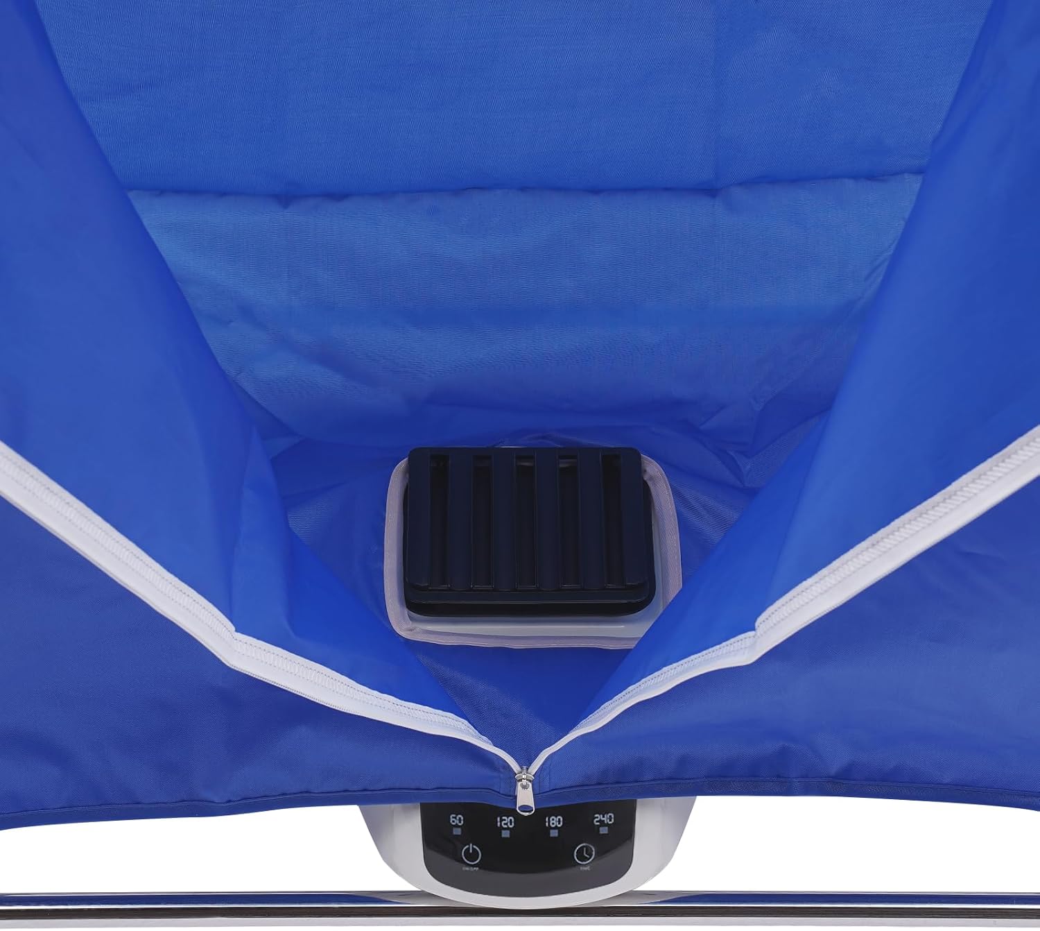 Portable Clothes Dryer,Travel Mini Dryer,Foldable 1200W PTC 5-Layer Heater,66Lbs,45dB,240Min Timer,27.6In Single/Double Tier,IPX1 Waterproof,Apartments Dorms RV