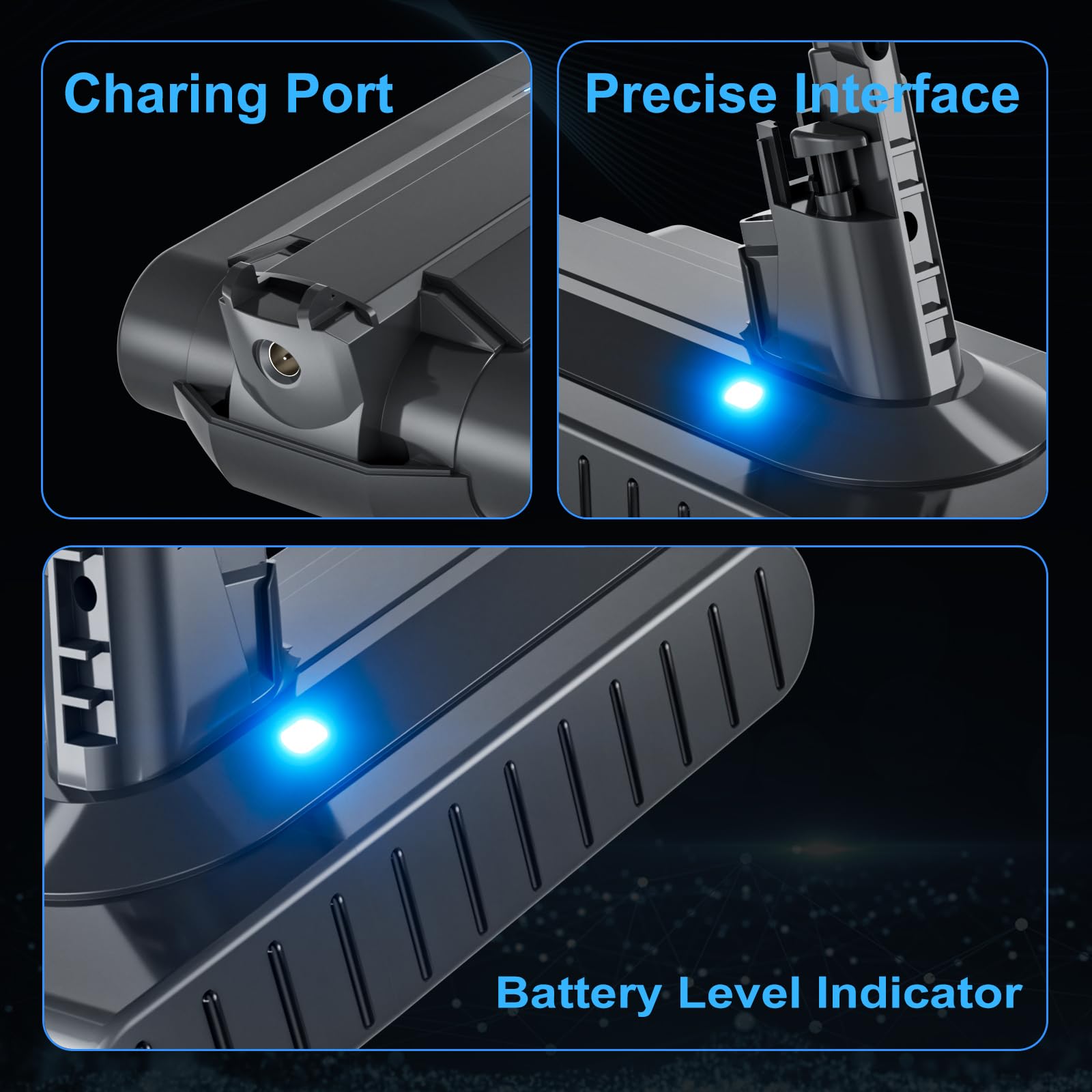 Amazon.com: Upgraded 7000mAh V11 SV14 for Dyson V11 25.2V Li