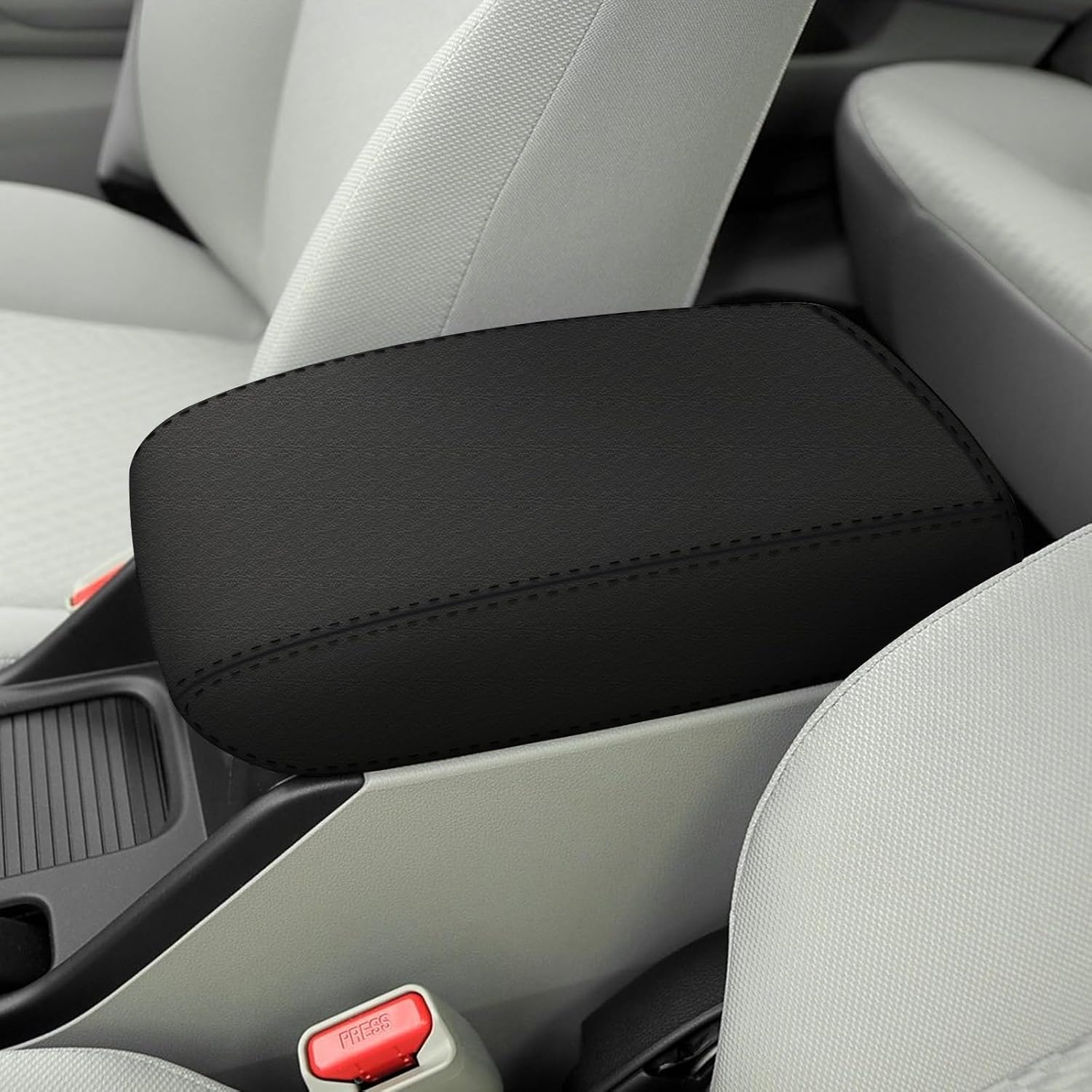 faccaibbg Leather Center Console Armrest Cover for 2012–2015 Honda Civic