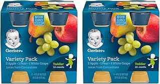 Gerber Juice Fruit Variety (Pack of 2)