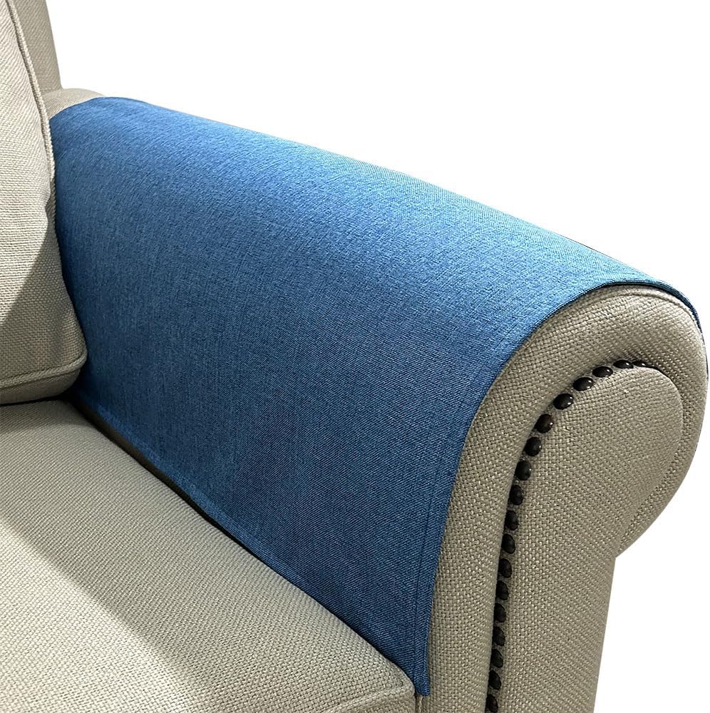 Amazon.com: NOYOURS Couch Arm Covers, Anti-Slip Sofa Armrest Cover for ...