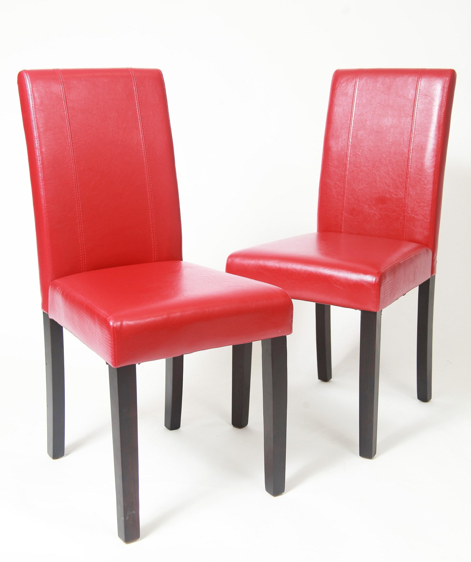 Red Leather Dining Chairs All Chairs