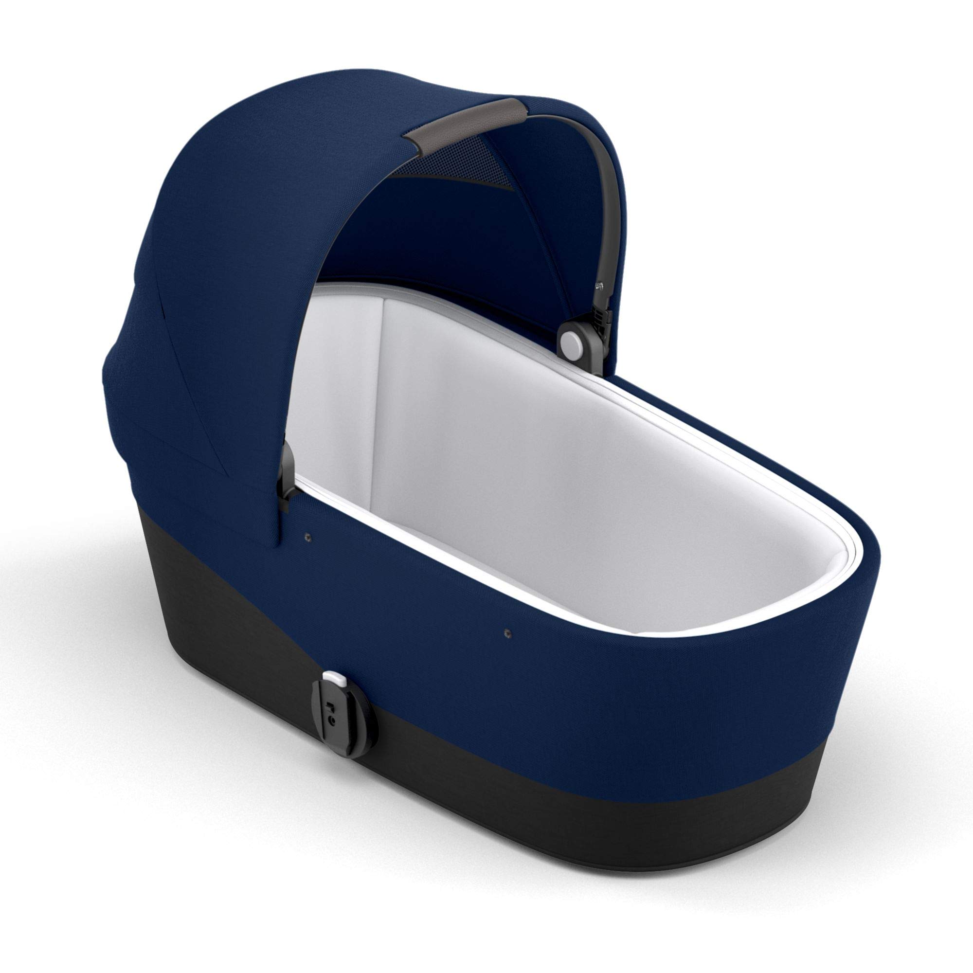 Amazon.com : Cybex Gazelle S Cot Baby Bassinet - Easy-Carry Ergonomic  Handle, Sun Canopy & Spacious, Cozy Interior, Compatible with Cybex Gazelle  S Stroller, Navy Blue : Baby