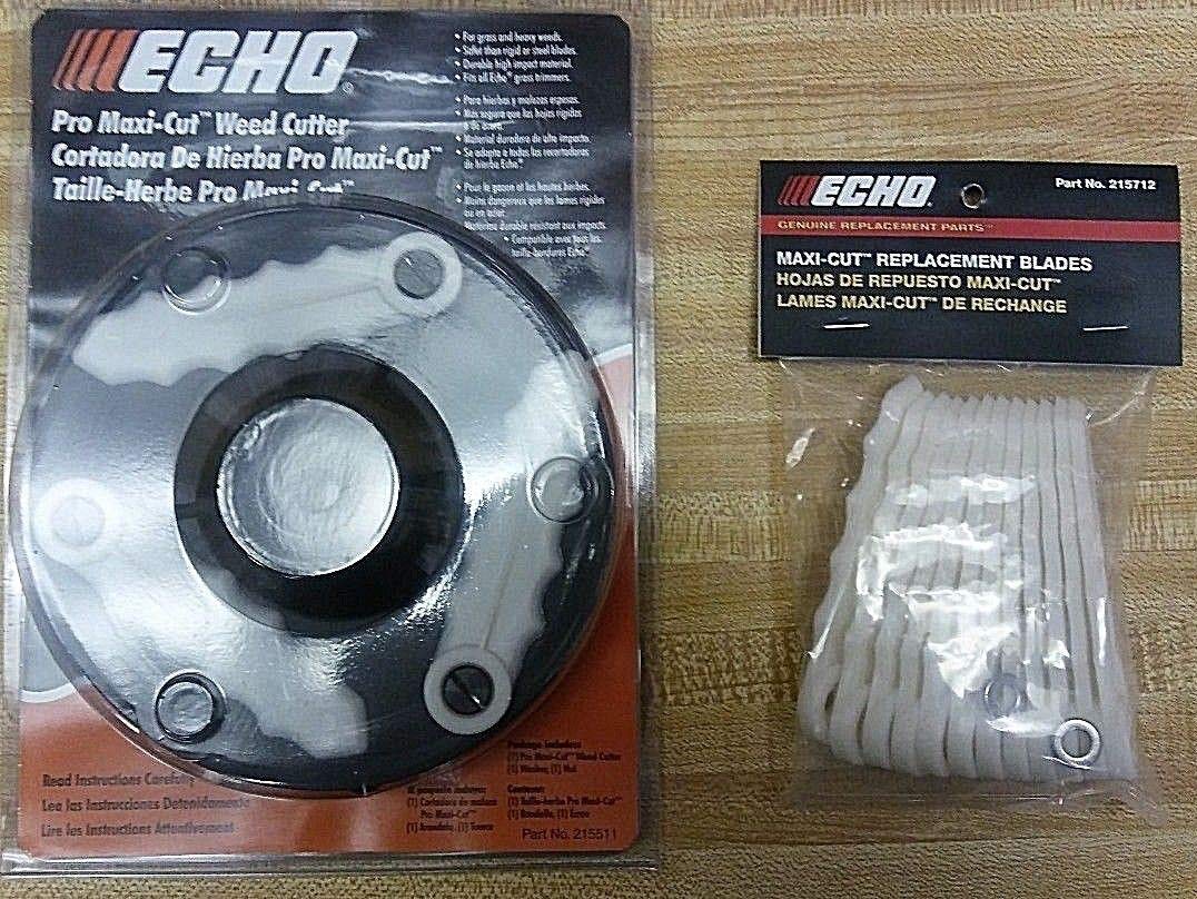 Amazon.com: Genuine Echo 215511 + 215712 Maxi-Cut Head and 12Pk