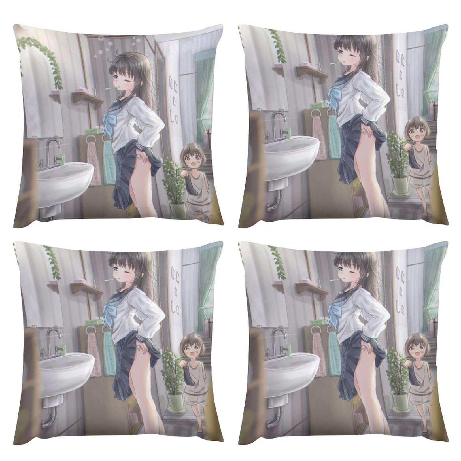Amazon｜枕カバー 抱き枕カバー ピローケース 明日ちゃんのセーラー服 