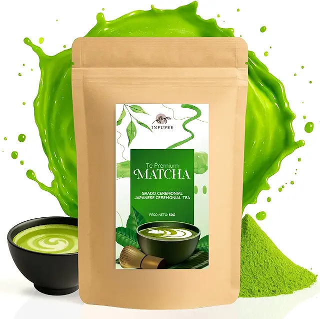 Té Matcha Ceremonial Premium 50g - Matcha Japonés para Beber y Cocinar