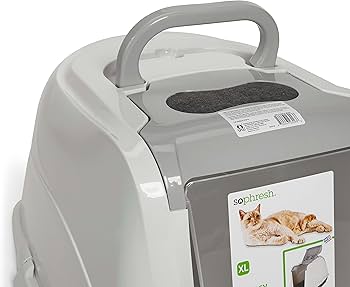 Amazon.com: So Phresh Flip Top Cat Litter Box Hood White X Amazon.com: So Phresh Flip Top Cat Litter Box Hood White X