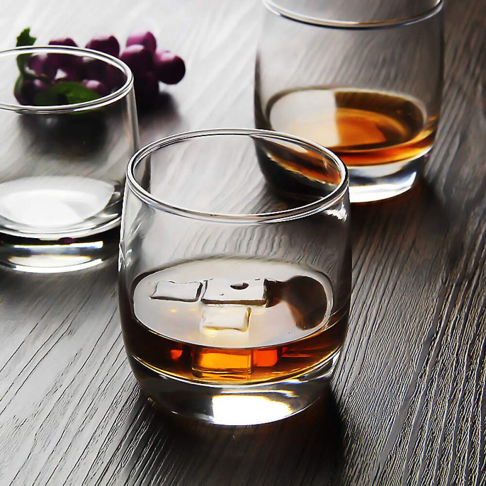ROCKFORD Whiskey Glasses - Set of 6 Premium Italian Glassware -7