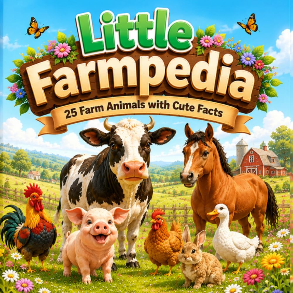 Little Farmpedia 25 Farm Animals with Cute Facts (Littleopedia)