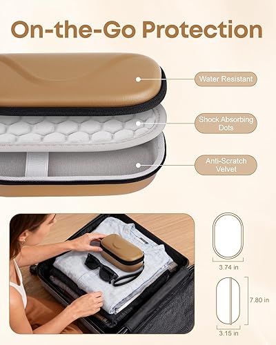 Miniatura 5 de Estuche rígido AI Smart Glasses Organizador compatible con Meta Ray-BanMeta OakleyOho Smart Glasses Protector Accesorios de transporte Caja de