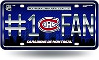 Vista 7 de NHL #1 - Placa de matrícula metálica para ventilador
