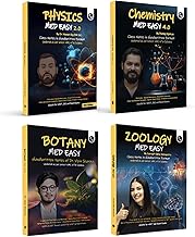 PW Chemistry, Physics, Botany and Zoology Med Easy Handwritten Notes Combo set of 4 Books | Notes, Formulas, Tips & Tricks for NEET/JEE & Board Exams [Paperback] PW