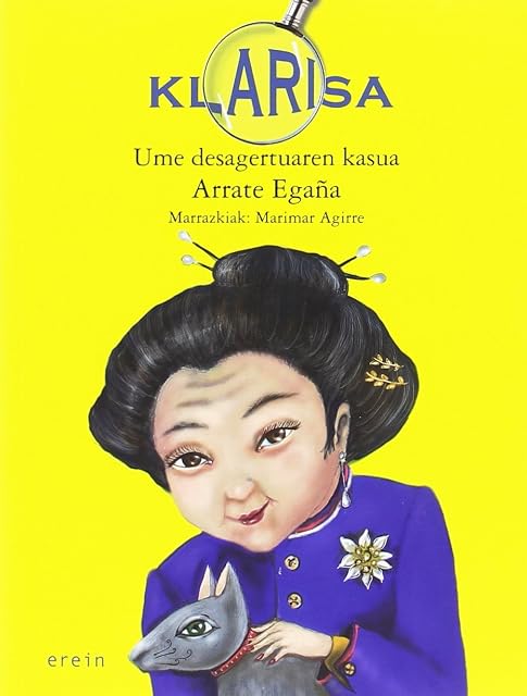 Portada de Klarisa. Ume desagertuaren kasua