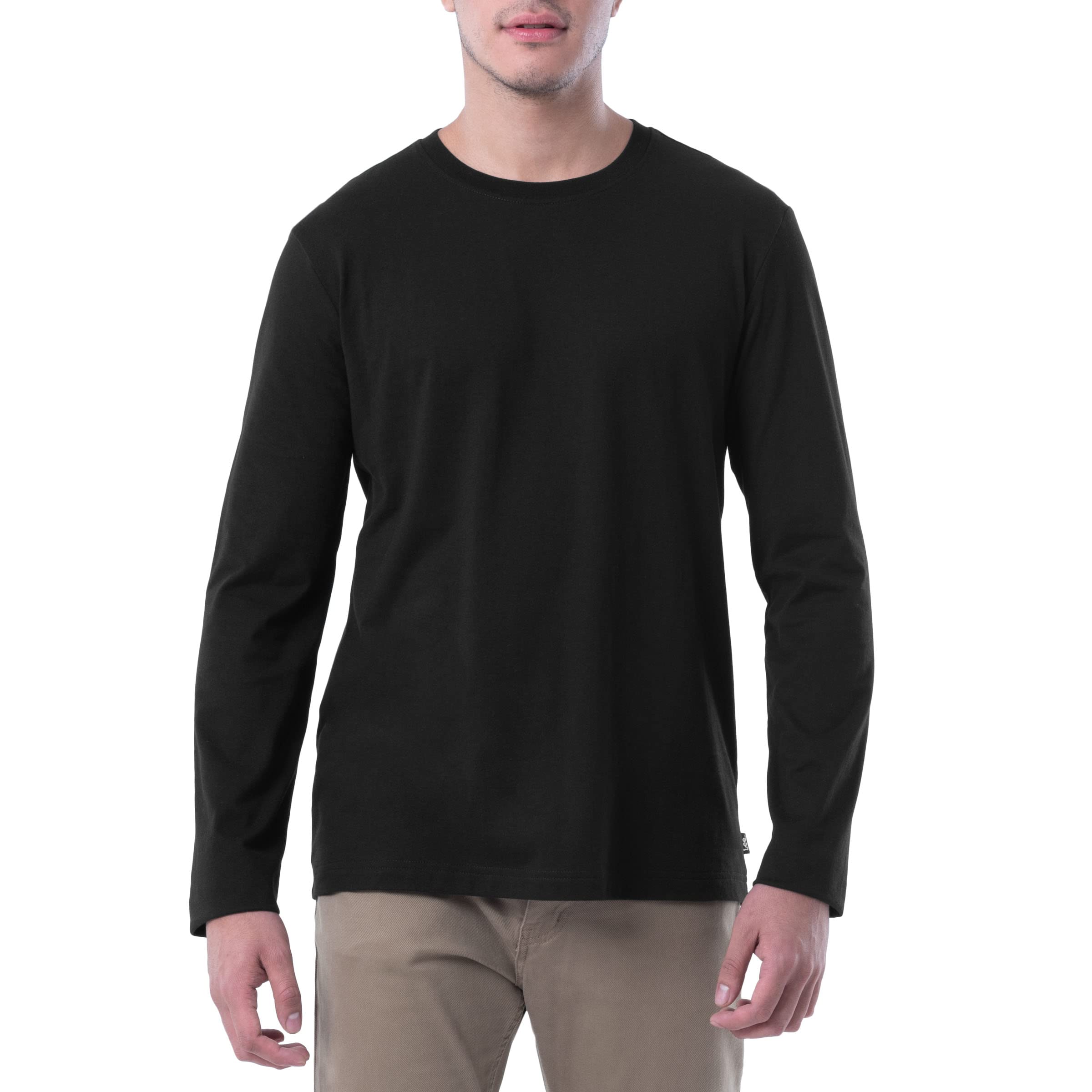LeeMen's Long Sleeve Cotton T-Shirt