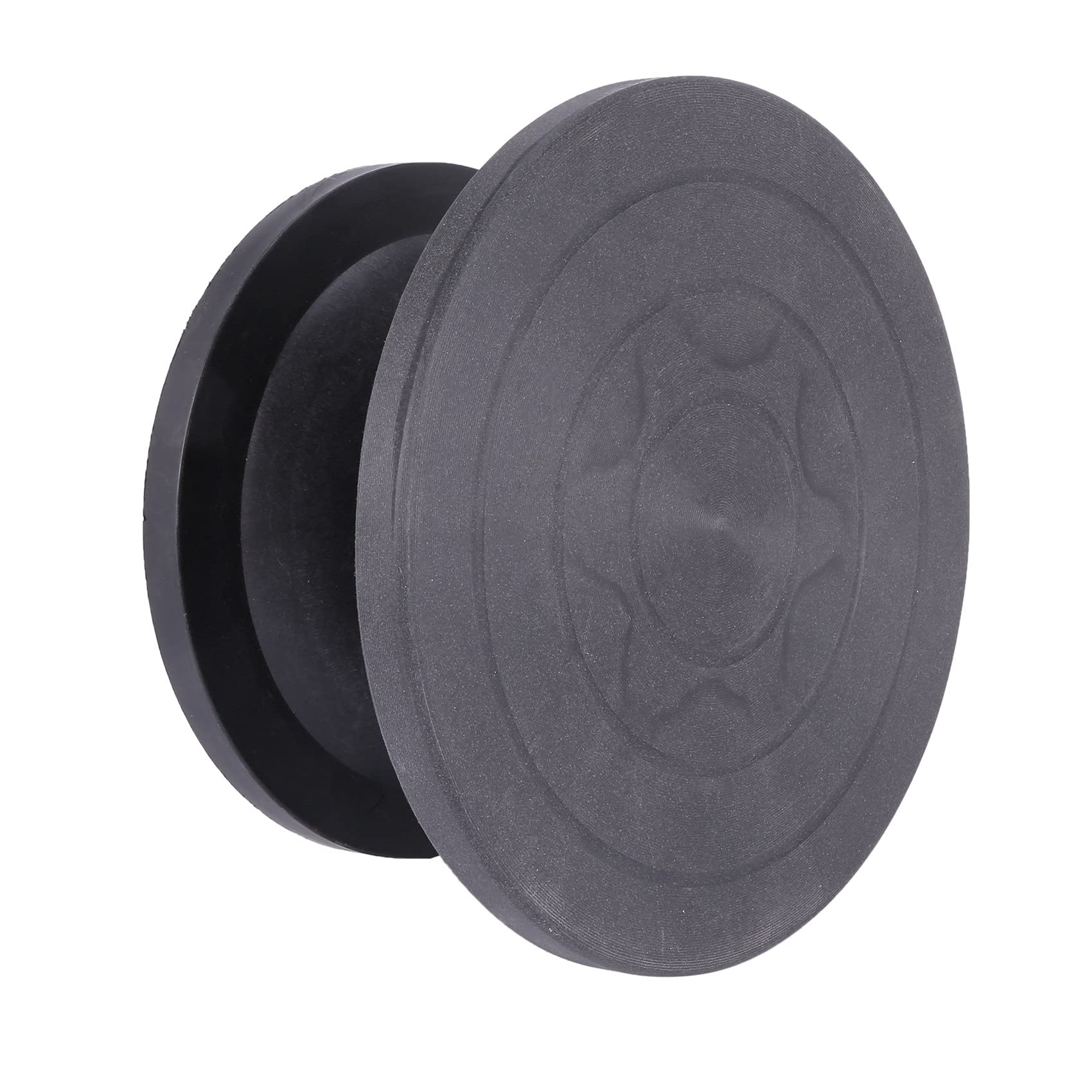 Giratorio Escultura de Arcilla Giratoria CeráMica de Modelado Tocadiscos MultifuncióN Placa Giratoria Mesa de Talla Rueda de CeráMica Negro