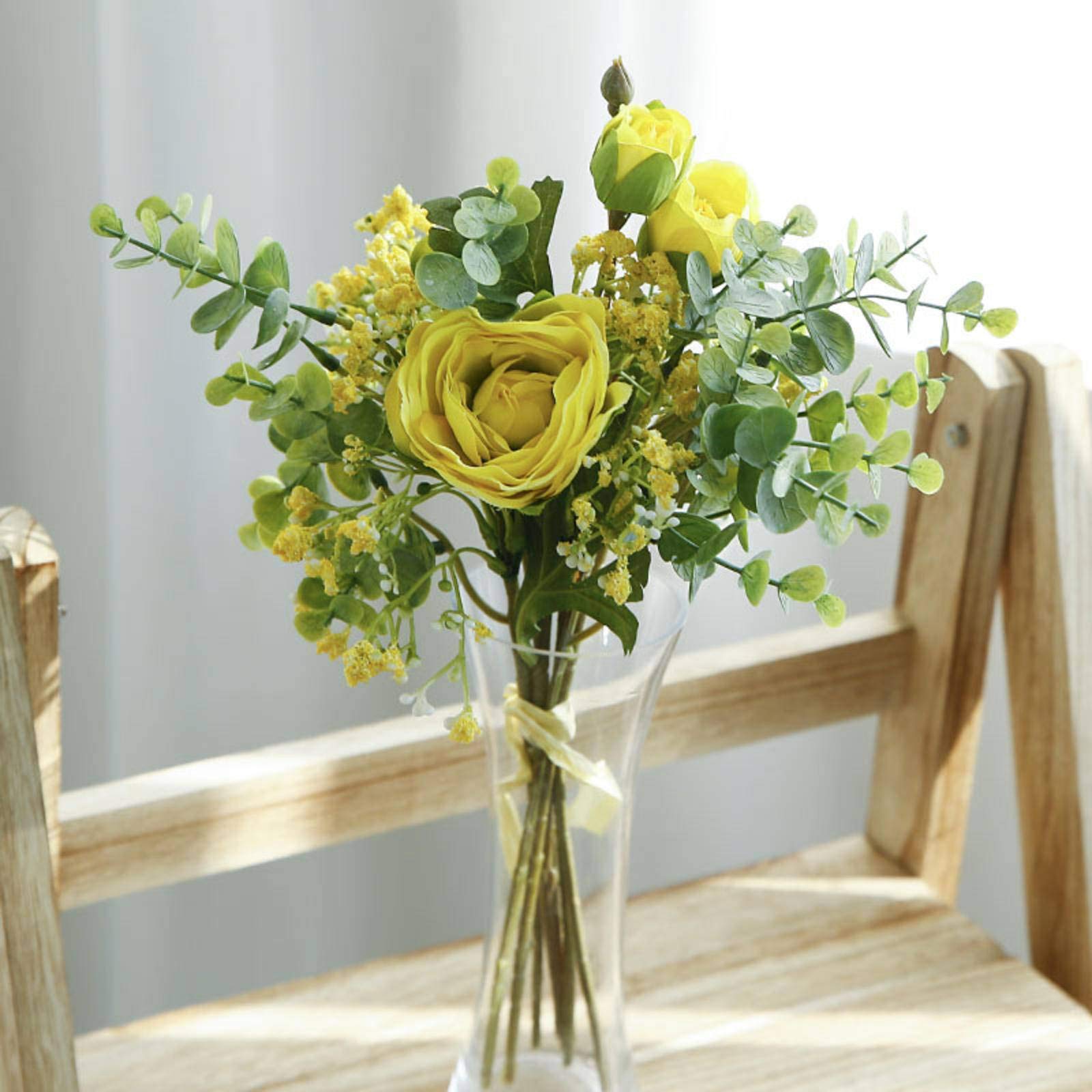 Homcomodar 12 Bundels Kunstmatige Gypsophila Witte Nepbloemen Gypsophila Kunstbloemen Babys Adem Kunstbloemen Bloemen Kunstmatige voor Bruiloft Thuis DIY Boeket Party Decoratie