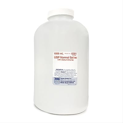 Sterile 0.9% Saline Solution - 1000mL