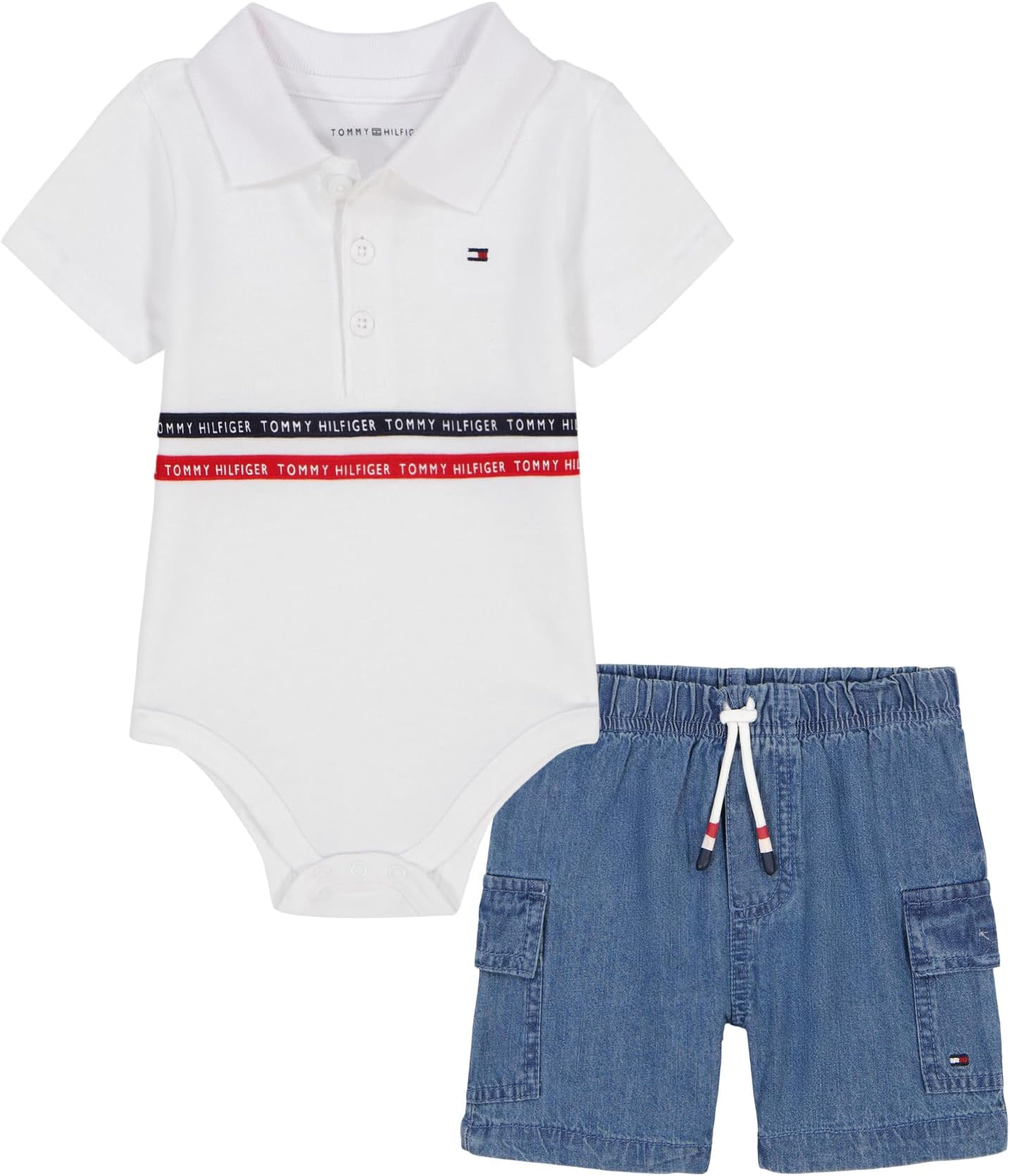 Tommy Hilfiger boys 2pc Short Set