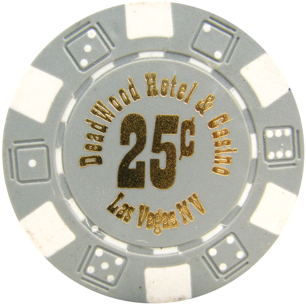 Trademark Poker Deadwood Hotel and Casino 100 Poker Chips, 11.5gm
