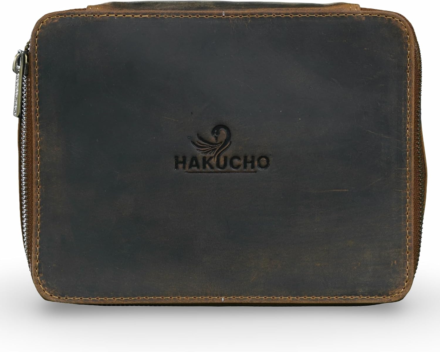 Darley Tech Organizer Where Function Meets Fine Craftsmanship, cable organizers, leather usb cable organizers (DARK BROWN)