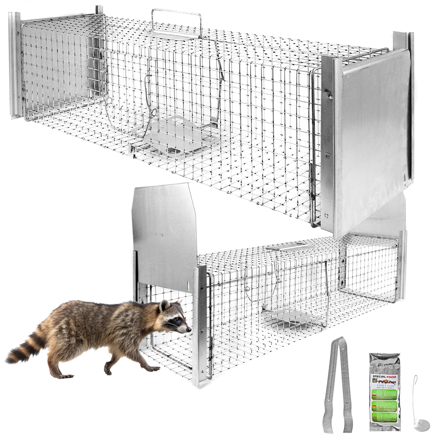 Petigi Lebendfalle Marder Rattenfalle Lebend Wiesel Garten Kaninchen Abwehr Umsiedeln Falle Haus Zubehör Otter Vertreiben Dachboden 102 x 26 x 26 Stable