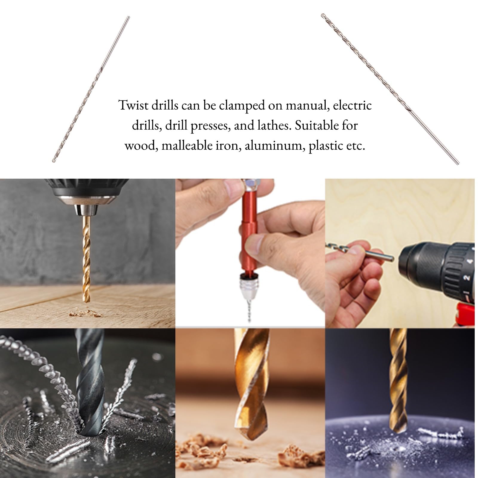 Kendo DIN 338 High Speed Steel Straight Shank Metal Twist HSS Drill Bit For Steel Metal - View #7