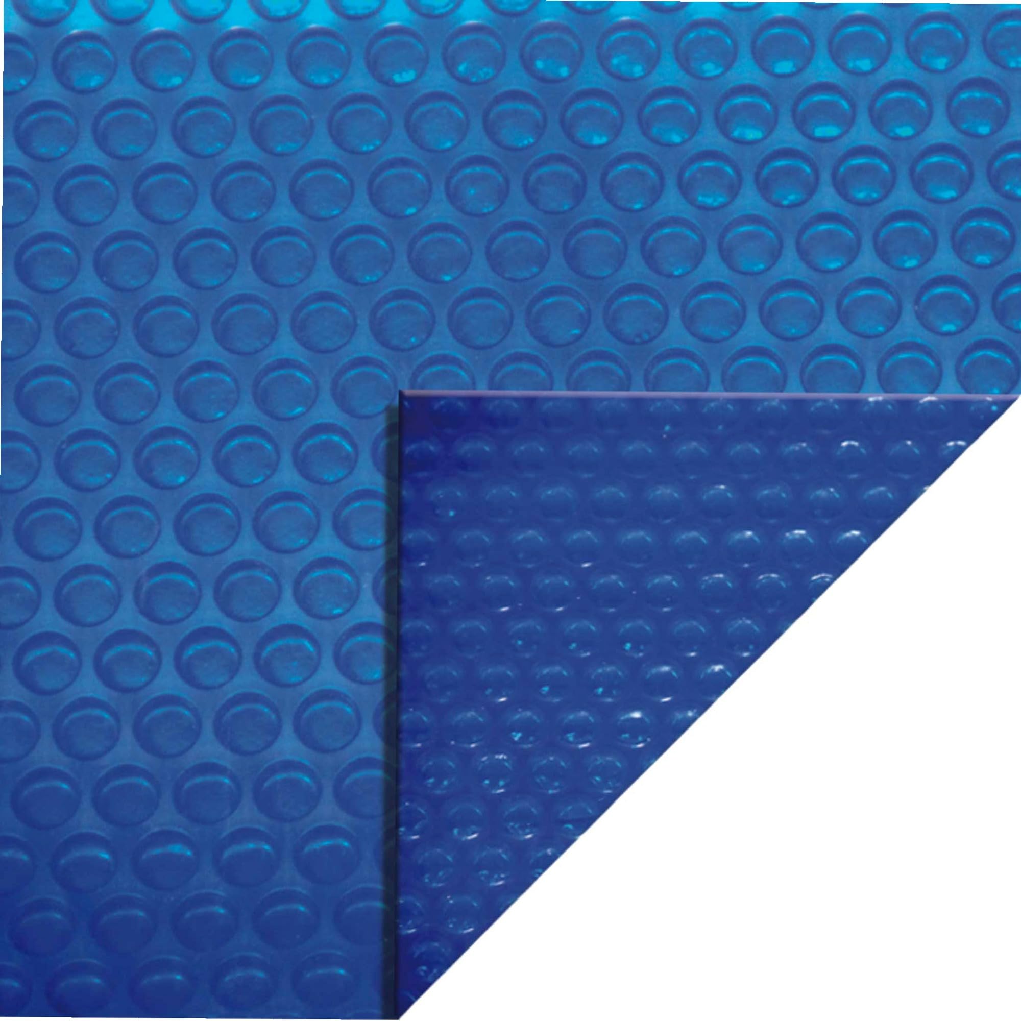 WERKA PRO Bâche à Bulles Solaire 400 Micron - Traitement Anti-UV - Oeillets Inoxydables Ø 12 mm - pour Piscine Rectangulaire 3 x 7 m - Bleu 2,95 x 6,95 m - Couverture Hivernage