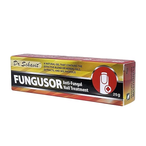 Miniatura 7 de Dr. Schavit Fungusor - Gel natural antifúngico para el tratamiento de uñas, restauración de uñas, extractos de hierbas, propóleos de abeja, gel