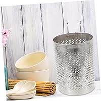 Vista 8 de Soporte para palillos de acero inoxidable, soporte para cubiertos de cocina, estante colgante para encimera, organizador de cubiertos, tenedores