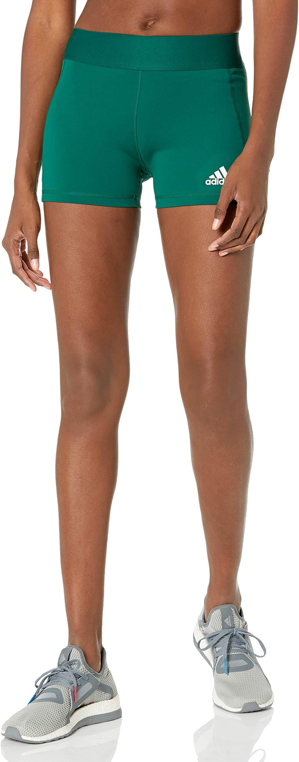 lime green adidas shorts