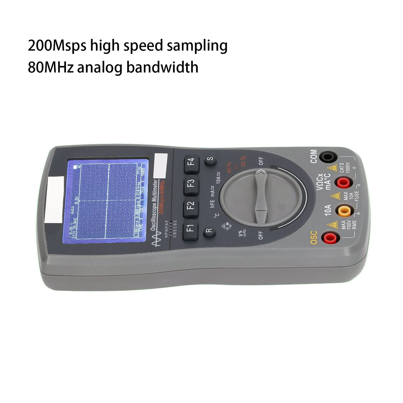 Precyzyjny Oscyloskop Cyfrowy i Multimetr 200 Msps 80 MHz do Testowania