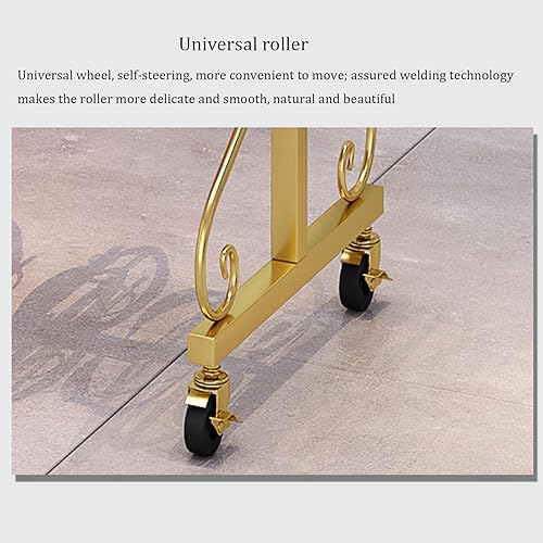 Miniatura 4 de Soporte de exhibición de ropa interior de pie con ruedas, tienda al por menor moderna de 3 niveles, soporte de sujetador de doble cara, pantalones