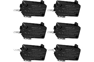 DaierTek Frigidaire Microwave Door Switch KW3A/KW3AT