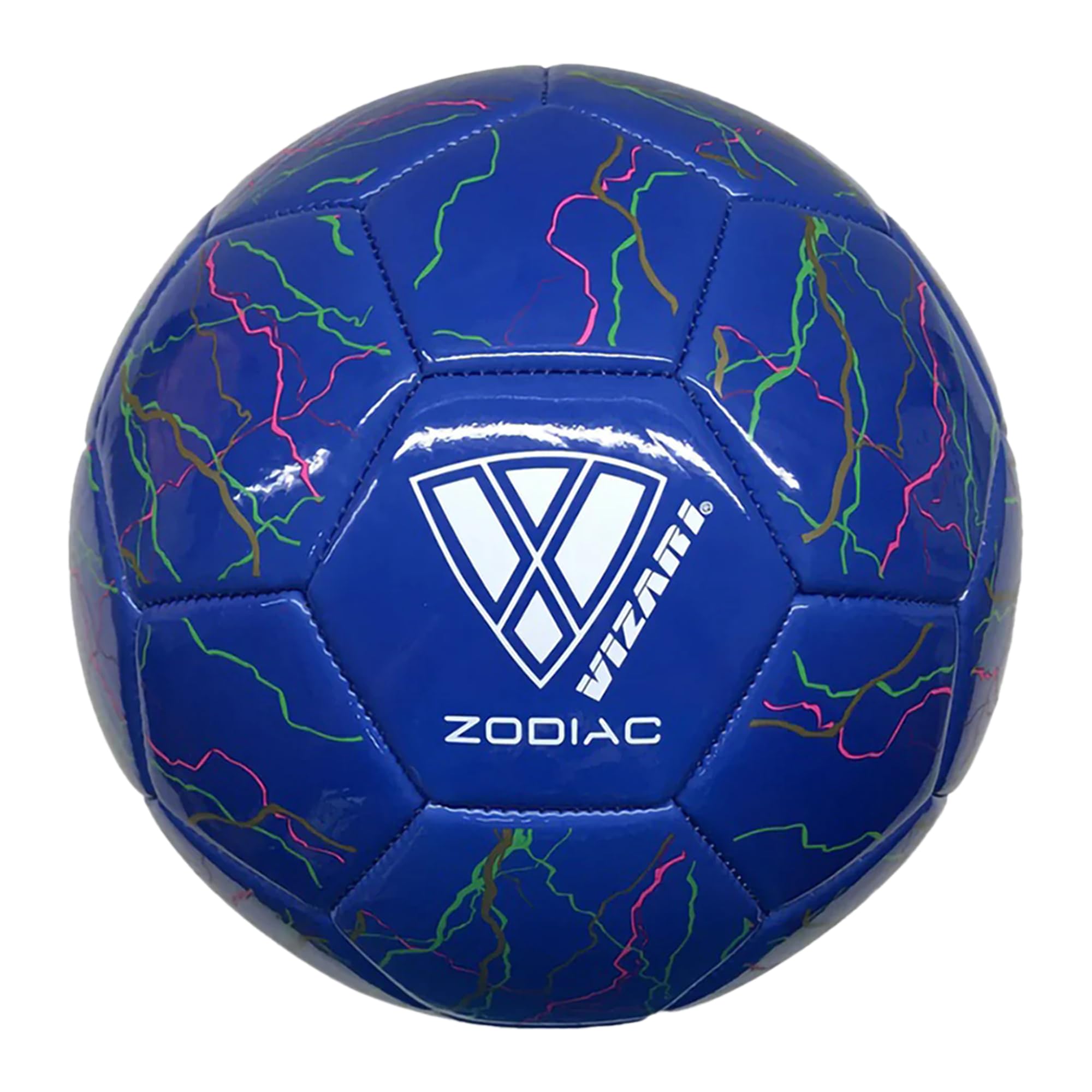 VIZARI Zodiac Youth Soccer Ball Synthetic Leather Soccer Ball for Boys, Girls, and Toddlers | Durable & Waterproof Design for Training and Games (Pak