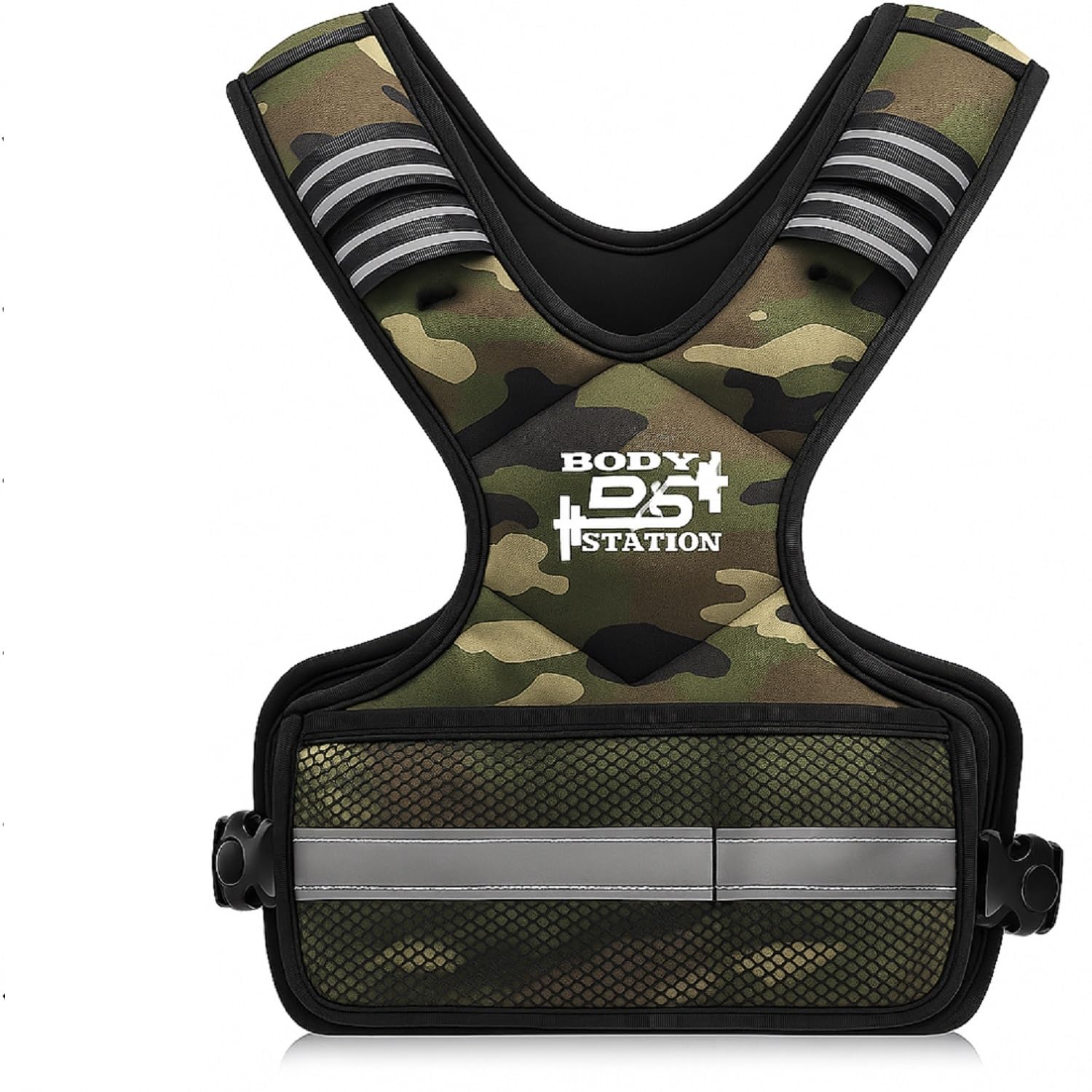 Neoprene Adjustable Weighted Vest for Men & Women – Durable & Comfortable Workout Vest for Fitness, Running, CrossFit, Strength Training & Cardio – Heavy-Duty Design for Home & Gym Use-image-16