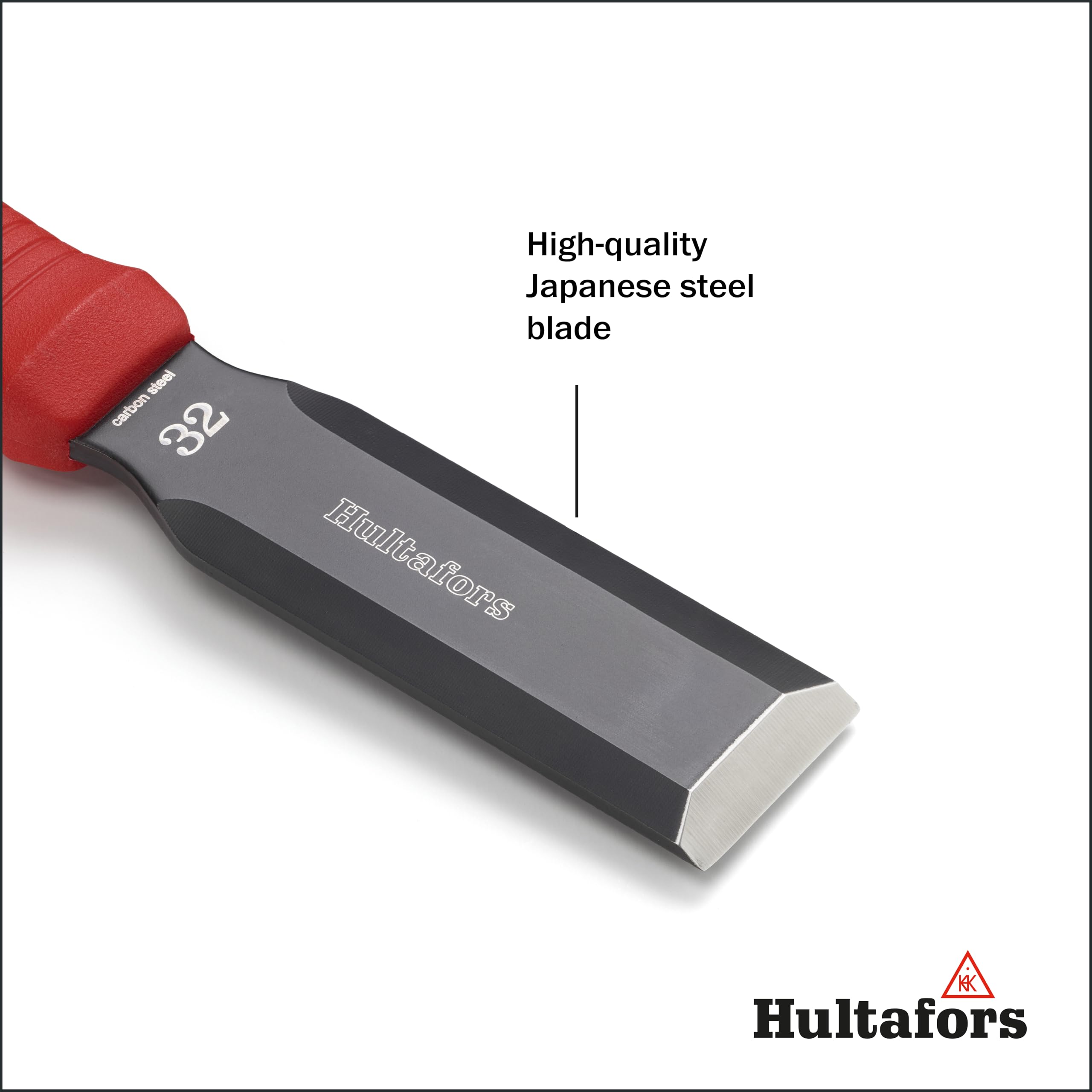 Hultafors EDC32 (390083) Dłuto z kaburą - pomarańczowe, 232 mm dł. x 32 mm szer