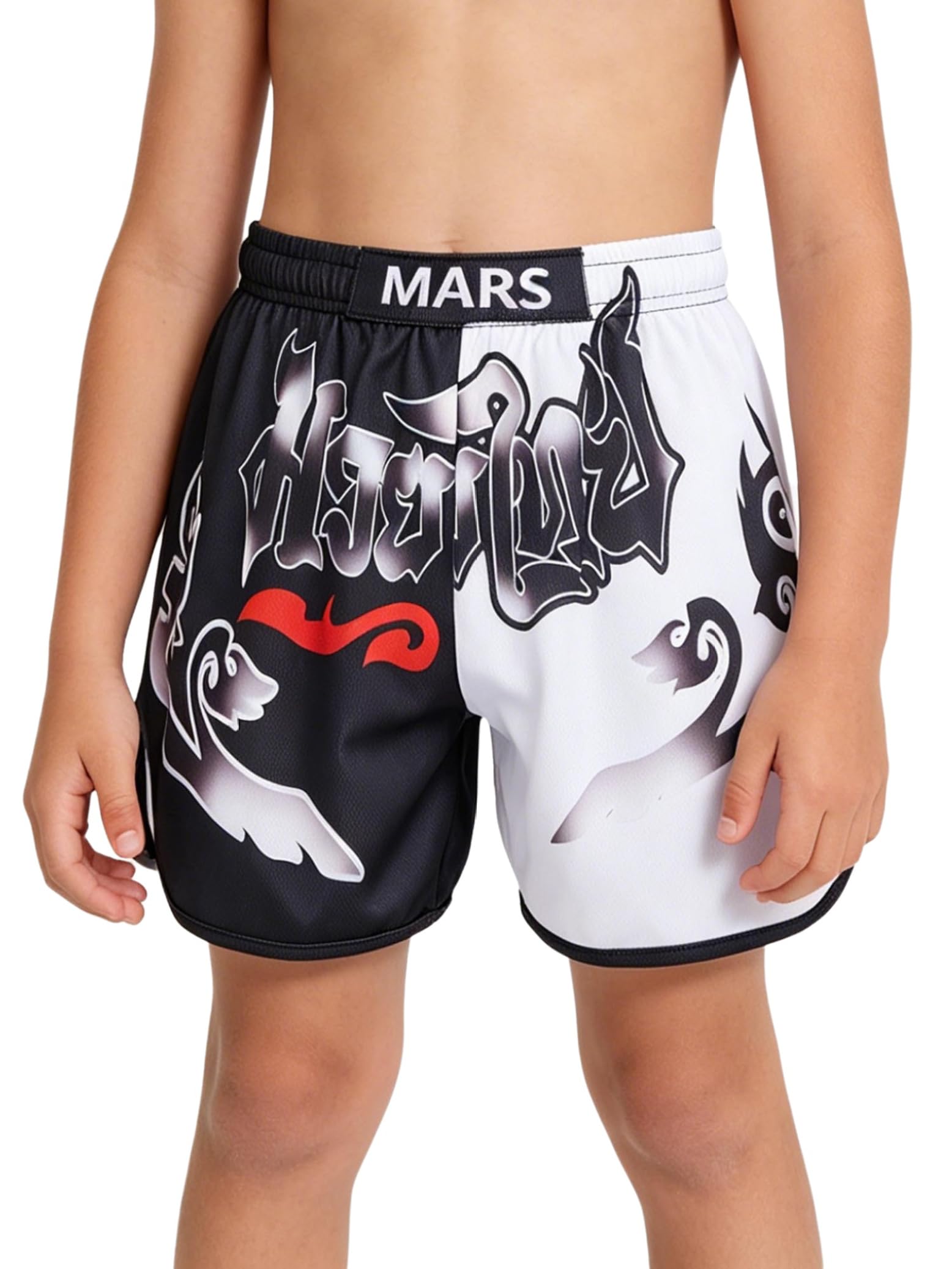 Męskie szorty Muay Thai Fight krótkie tajskie spodnie bokserskie spodnie treningowe ze stretchem szorty tajskie do boksu tajskiego kickboxingu boksu boksu