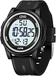 CIVO Digital Watch Men Women: Sport Waterproof Big Numbers LED Stopwatch with Alarm Week & Date - Wrist Watches for Outdoor Running Camping Cycling